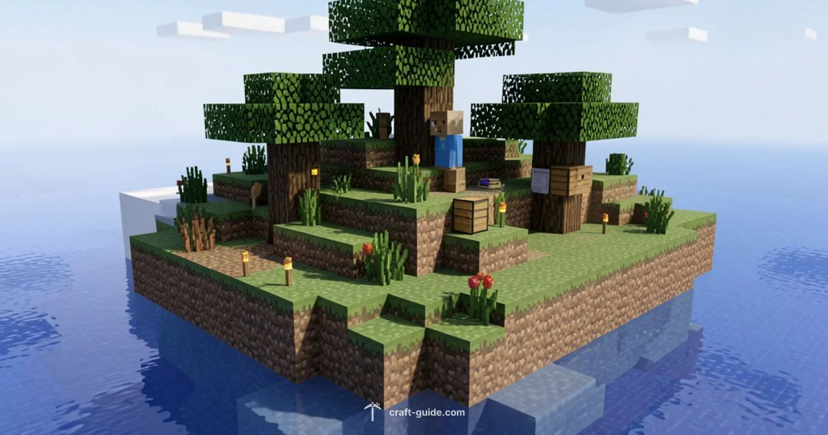 Skyblock on a Server - Craft Guide