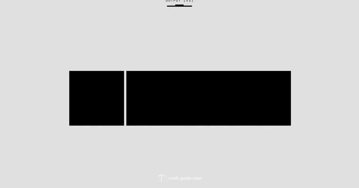 One Black Block - Craft Guide