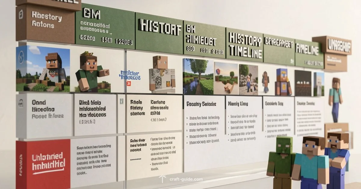 Minecraft Release Timeline - Craft Guide