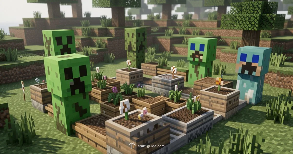 Creeper Farm Guide - Craft Guide