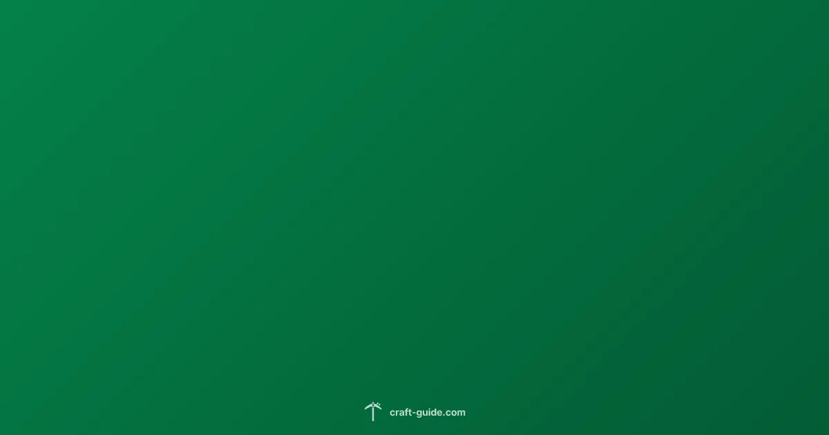 World Size Overview - Craft Guide (illustration)