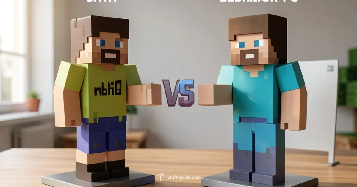Java vs Bedrock - Craft Guide