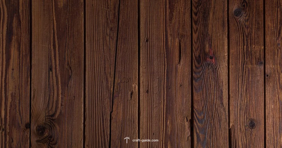 Wood Type Guide - Craft Guide
