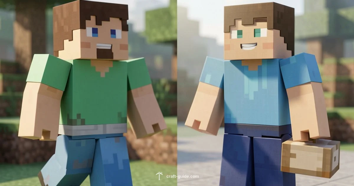 Minecraft vs Roblox - Craft Guide