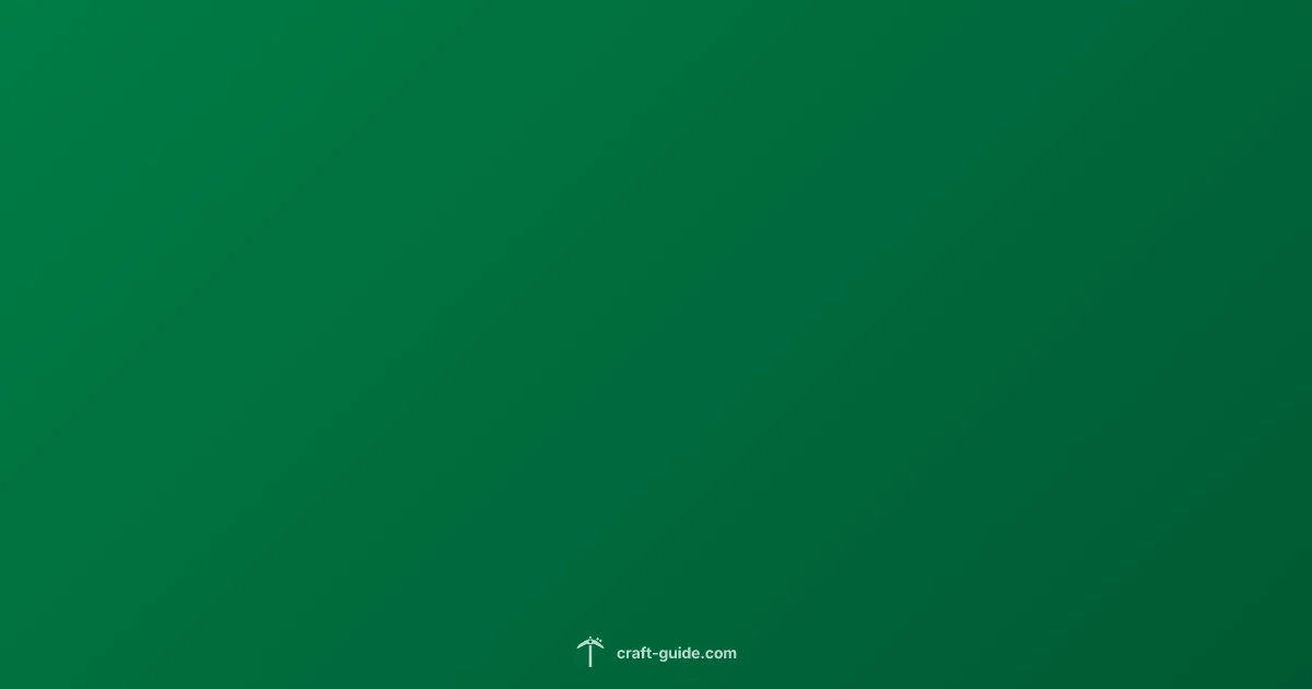 World Size Overview - Craft Guide (illustration)