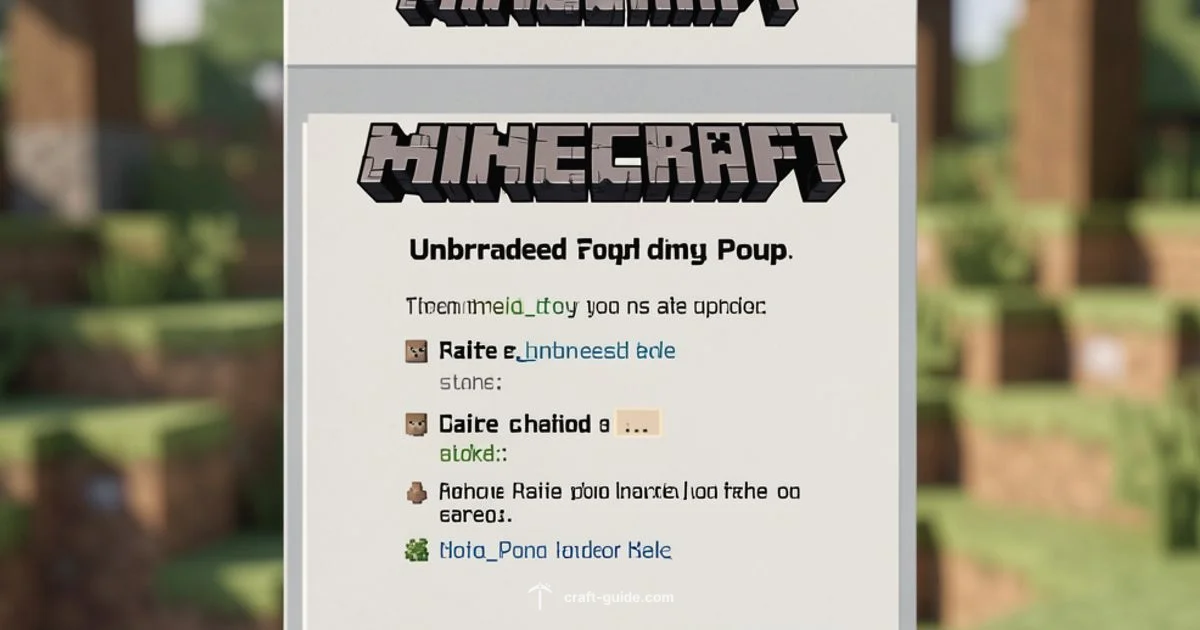 No More Popups - Craft Guide