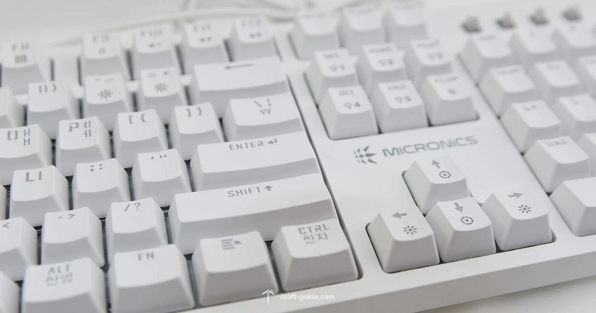 Numpad-Free Setup - Craft Guide