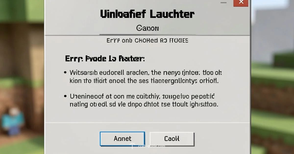 Launcher Fixes & Tips - Craft Guide