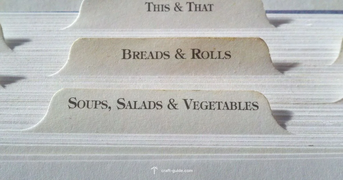 Minecraft Recipe Papers - Craft Guide