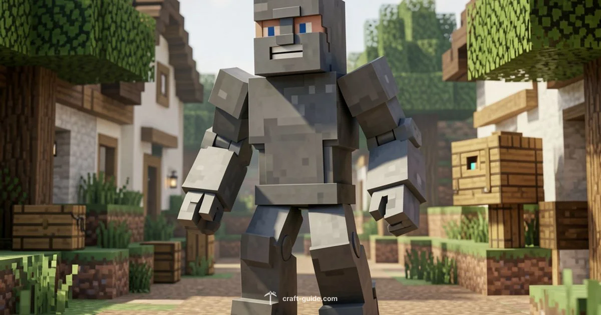 Iron Golem Build Iron Golem Build - Craft Guide