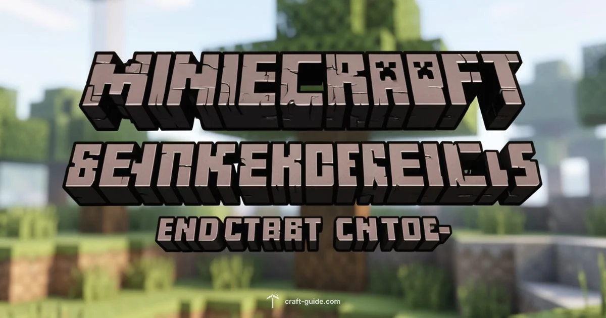 End Credits Guide - Craft Guide