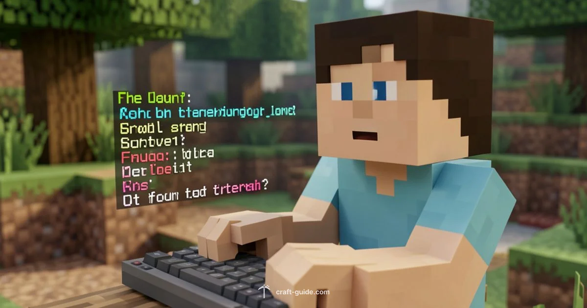 Minecraft Commands - Craft Guide