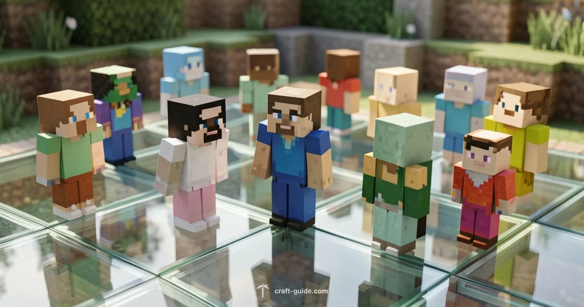 Mobs on Glass - Craft Guide