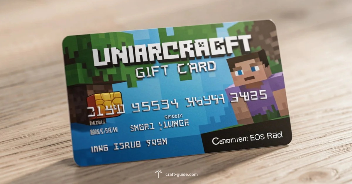 Gift Card Guide - Craft Guide