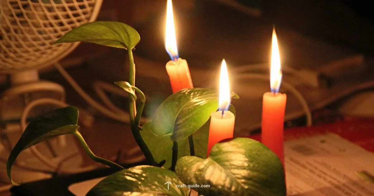 Candle Lighting - Craft Guide